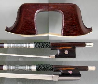 French Old Violin Bow By Mars Aug.  Husson “husson - Mariet”c.  1915 photo