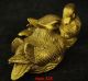 Exquisite Chinese Brass Old Handwork Mandarin Duck Statues Other Antique Chinese Statues photo 1