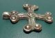 Outstanding Medieval Or Post Medieval Silver Amulet Cross 421 Roman photo 1
