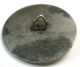 Lg Sz Antique Button Fancy Detailed Brass Eagle Design W/ Steel On Steel Disc Buttons photo 1
