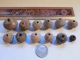 12 Shaft Tomb Spindle Whorls Beads Pre - Columbian Archaic Ancient Artifacts Mayan The Americas photo 1