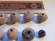 12 Shaft Tomb Spindle Whorls Beads Pre - Columbian Archaic Ancient Artifacts Mayan The Americas photo 3