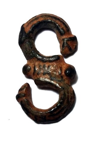 Viking Era Bronze Pendant / Amulet photo