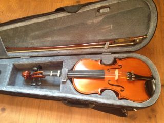 Bausch Violin And Bow With Case photo