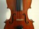 Fine Antique German 4/4 Fullsize Violin With Old Case - From Around 1920 - String photo 1