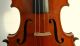Fine Antique German 4/4 Fullsize Violin With Old Case - From Around 1920 - String photo 2
