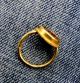 Fine Roman Wearable Gold Ring With Intaglio: Circa 2nd - 3rd Cent.  Authentic Roman photo 1