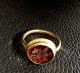 Fine Roman Wearable Gold Ring With Intaglio: Circa 2nd - 3rd Cent.  Authentic Roman photo 2