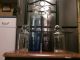Vintage Glass Apothecary Jars - (4) Drugstore Candy Display - Blue / Purple Jar Bottles & Jars photo 6