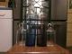 Vintage Glass Apothecary Jars - (4) Drugstore Candy Display - Blue / Purple Jar Bottles & Jars photo 7