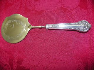 Unique Vintage Sterling Silver Tomato Or Dessert Slicer For Petit Fours Italy photo