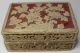 Antique Chinese Cinnabar Box White & Red 2 Color Decoration Old Boxes photo 6
