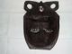 Wooden Carved African Tribal Mask Other African Antiques photo 1