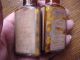 2 Empty 1920s Poison Strychnine Bottles Sharp & Dohme Medicine Embossed Triangle Bottles & Jars photo 1