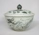 G669: Chinese Blue - And - White Porcelain Ware Covered Bowl Of Gosu Style W/dragon Bowls photo 3