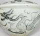 G669: Chinese Blue - And - White Porcelain Ware Covered Bowl Of Gosu Style W/dragon Bowls photo 4