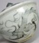 G669: Chinese Blue - And - White Porcelain Ware Covered Bowl Of Gosu Style W/dragon Bowls photo 5