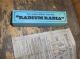 Nos Radium Radia Cure - Contents W/outer Box,  Flyer,  Broadside Quack Medicine photo 2