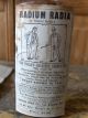 Nos Radium Radia Cure - Contents W/outer Box,  Flyer,  Broadside Quack Medicine photo 3