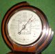 Antique Barometer Walnut Ebony Iconic Art Deco Short & Mason London Circa 1930s Other Antique Science Equip photo 4