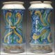 1700 Italian Faience Sicilian Acanthus Foliage Albarello Pharmacy Drug Jar Bottles & Jars photo 1