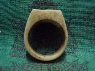 Ring Buddha Carved Lp Derm Strong Protection Powerful Thai Buddha Amulet photo