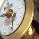 Brass Copper Nautical Maritime Rolex Clock Seadweller Scuba Divers Helmet Quartz Clocks photo 1