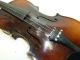 Vintage/antique Full Size 4/4 Scale Czechoslovakia Stradivarius Copy Violin String photo 4