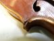 Vintage/antique Full Size 4/4 Scale German Strad Copy Robert Wiles Violin W/case String photo 7