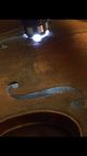Antique Estate Old Violin With Case & Pirastro Strings & Pegs String photo 1