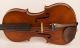 Fine Old Violin Labeled Soffritti 1910 Geige Violon Violino Violine Viola Fiddle String photo 1