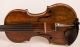 Gorgeous Old Antique Italian Violin Pallotta 1792 Geige Violon Violino Violine String photo 1
