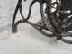 Vintage Singer Treadle Sewing Machine Cast Iron Base,  Table Legs,  Industrial Age Sewing Machines photo 4