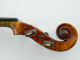 Old 4/4 Violin Labeled: Carl Bernhard,  Stadthagen String photo 9
