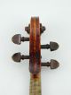 Old 4/4 Violin Labeled: Carl Bernhard,  Stadthagen String photo 3
