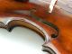 Old 4/4 Violin Labeled: Carl Bernhard,  Stadthagen String photo 4