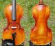 Vintage Czech Violin - J.  B.  Herclik,  Mlada Boleslav.  Powerful & Brilliant Sound String photo 2