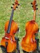 Vintage Czech Violin - J.  B.  Herclik,  Mlada Boleslav.  Powerful & Brilliant Sound String photo 4