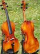 Vintage Czech Violin - J.  B.  Herclik,  Mlada Boleslav.  Powerful & Brilliant Sound String photo 5