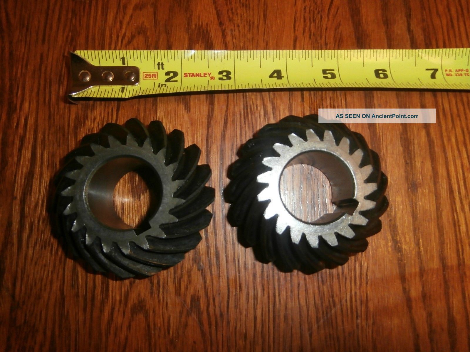 Steampunk Steel Gear Bevel Cut Machine Age Industrial Decor Other Mercantile Antiques photo