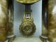 19th Century French Marble 8 Day Chime Portico Clock.  Good Clocks photo 5