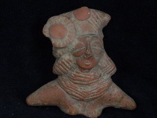Ancient Teracotta Mother Goddess Torso Indus Valley 600 Bc S4063 photo