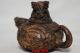 Exquisite Chinese Old Rock Stone Hand Carved Dragons Teapot Teapots photo 3