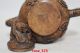 Exquisite Chinese Old Rock Stone Hand Carved Dragons Teapot Teapots photo 8