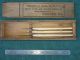3 Antique Surgical Instruments Lentz Sharp&smith Medical Opthalmology Bone Surgical Tools photo 1