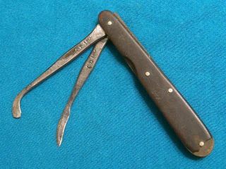 Vintage Cdm Co Knife Knives Pocket Old Drs Doctors Surgical Tools Old Antique Nr photo