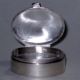 Pill /snuff Box Sterling Silver Oval Shape 6.  5 Gr Boxes photo 2