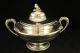 Antique Christofle Silver - Plate Pomegranate Finial Tureen Double Handle Bowl Tea/Coffee Pots & Sets photo 3
