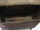 Antique Folk Art Blacking Box Shoe Shine Kit Stand Bench Folk Art Tole Painted Unknown photo 3