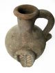 Biblical Ancient Coin Antique Jerusalem Jar Holy Land Roman Clay Pottery Jug Holy Land photo 6